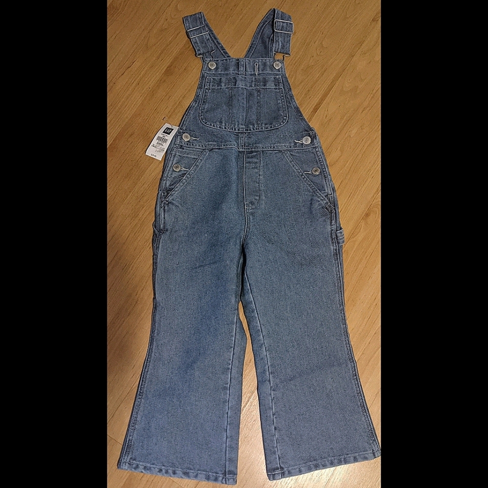 NWT GAP Girls Denim Overalls